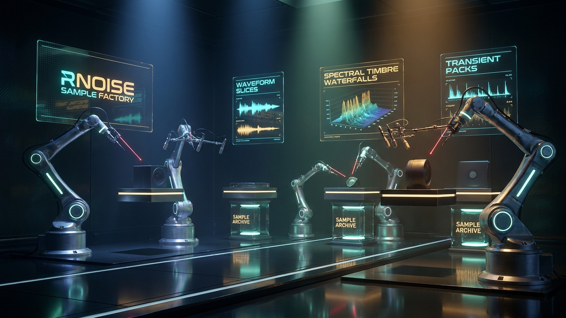 RNOISE Sample Foundry Concept
